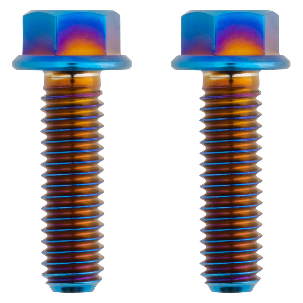 Tusk Titanium Handlebar Controls Bolt Kit Burnt Blue