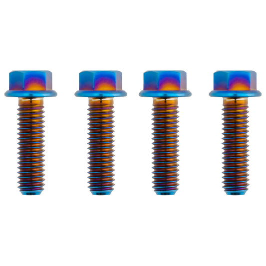 Tusk Titanium Handlebar Controls Bolt Kit Burnt Blue