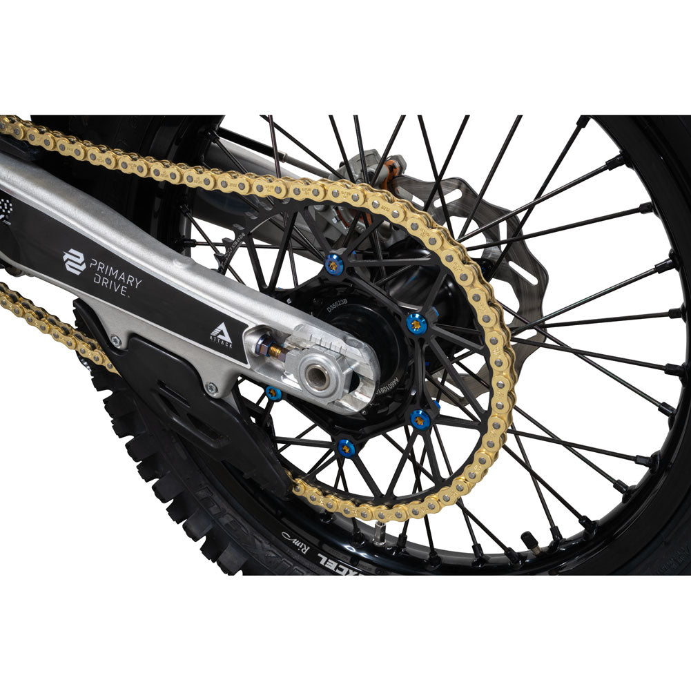 Tusk Titanium Sprocket Bolt Kit Burnt Blue