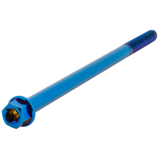 Tusk Titanium Seat Bolt Burnt Blue