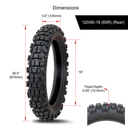 Tusk Waypoint Adventure™ Tire