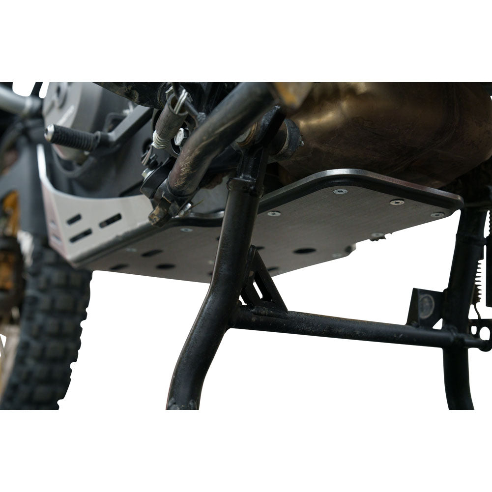 Tusk Quiet Glide Adventure Skid Plate Silver