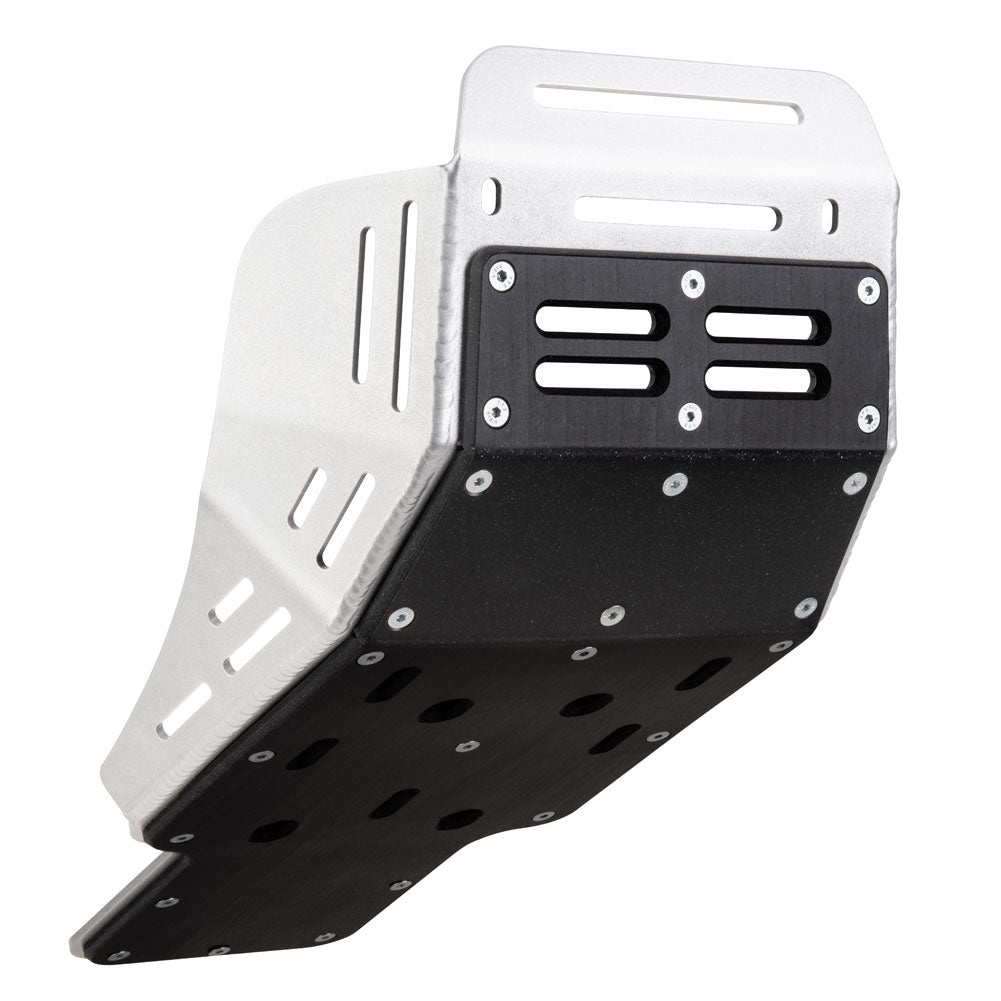 Tusk Quiet Glide Adventure Skid Plate Silver