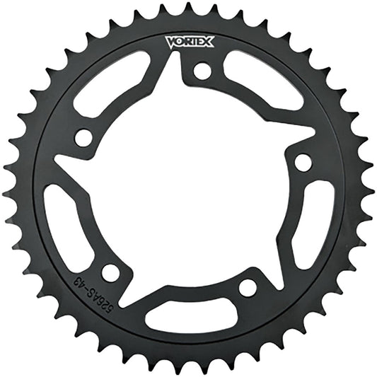 Vortex 530 Steel Rear Sprocket 42 Tooth Black