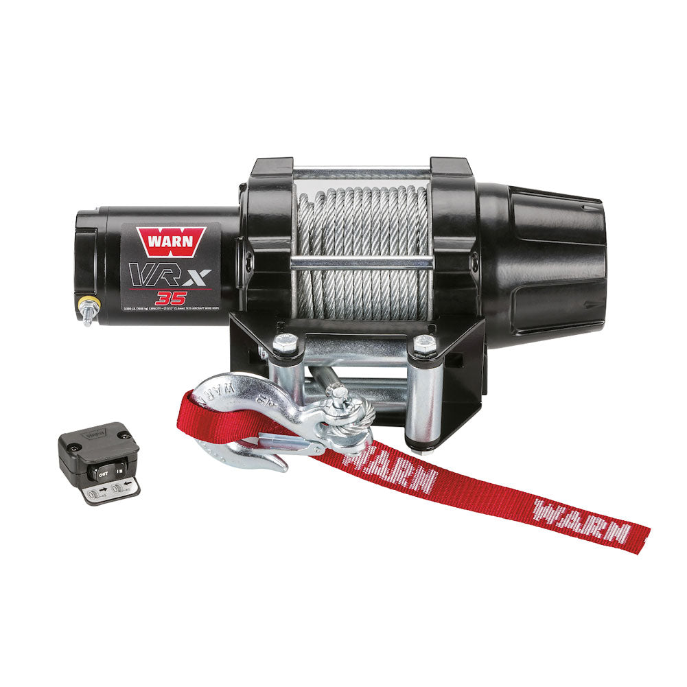 WARN® VRX Winch with Wire Rope and Mount Plate