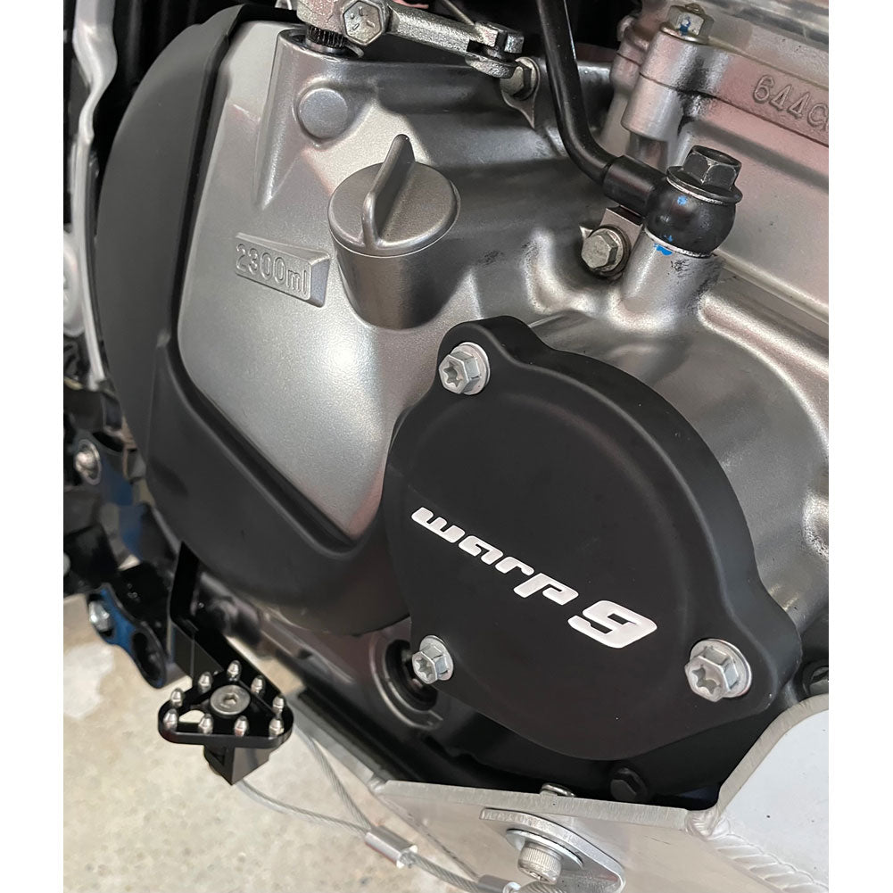 Warp 9 Engine Case Guards Black
