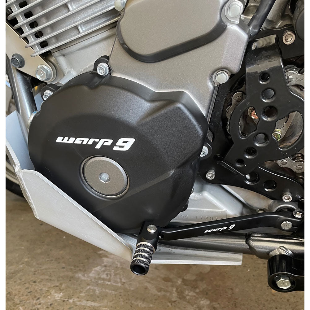 Warp 9 Engine Case Guards Black