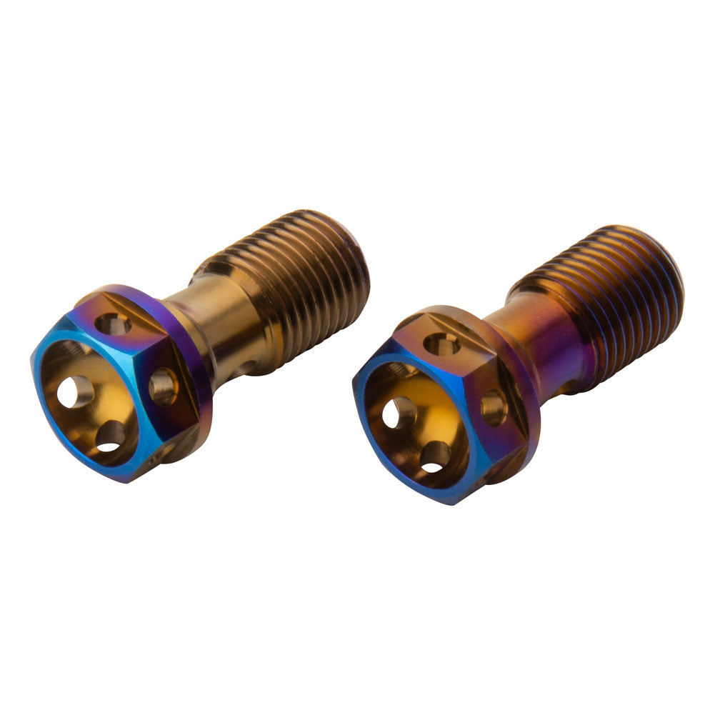 Warp 9 Titanium Brake Banjo Bolt Kit
