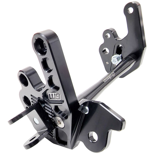Warp 9 Adjustable Footpeg Mount
