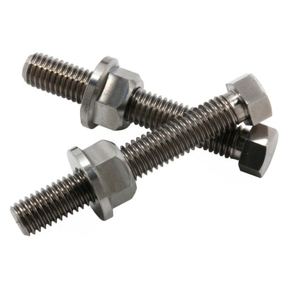 Works Connection Titanium Axle Adjuster Bolts