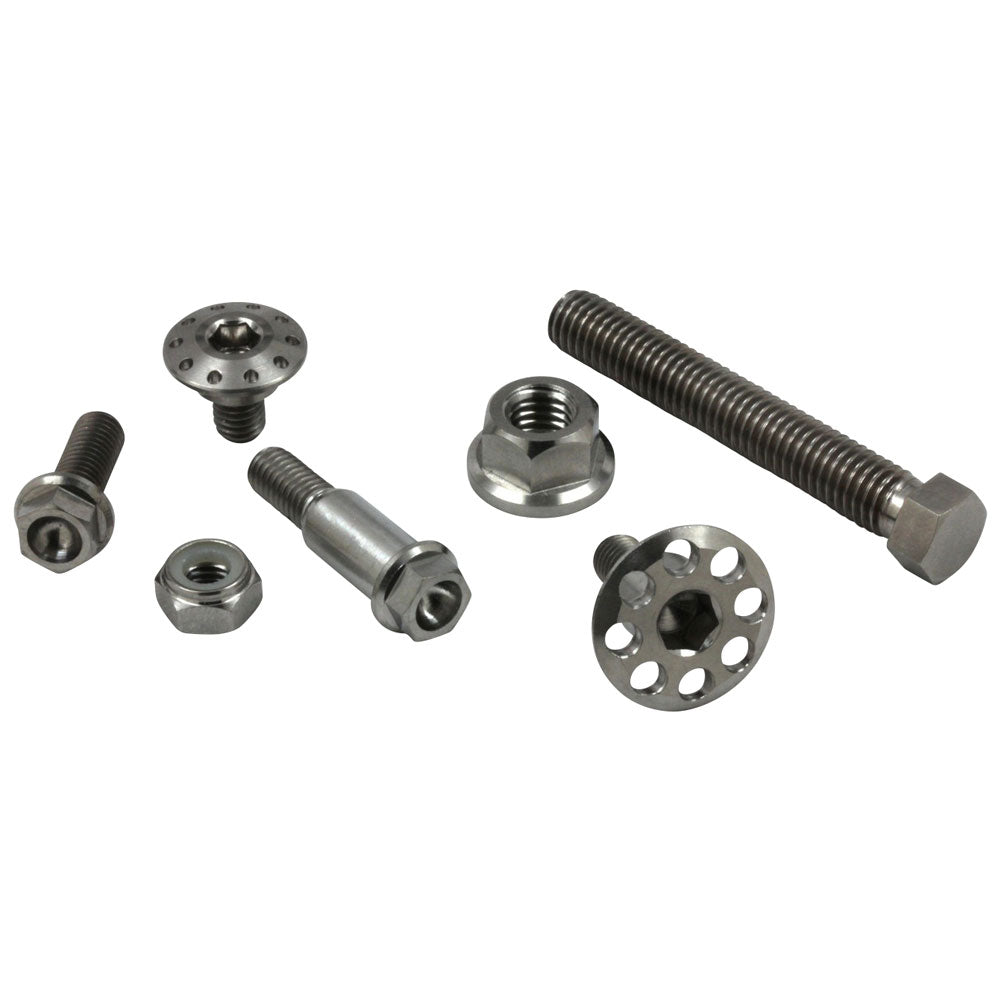 Works Connection Rear Master Cylinder Titanium Bolt Kit