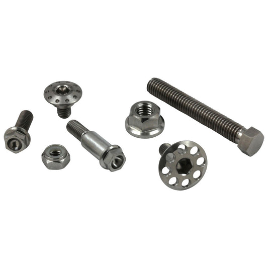 Works Connection Rear Master Cylinder Titanium Bolt Kit