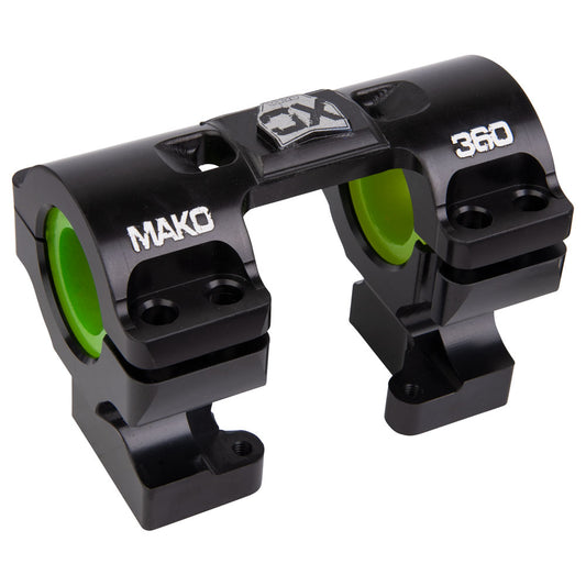 XC Gear Mako 360 Bar Mounts for Scotts Stabilizer Black