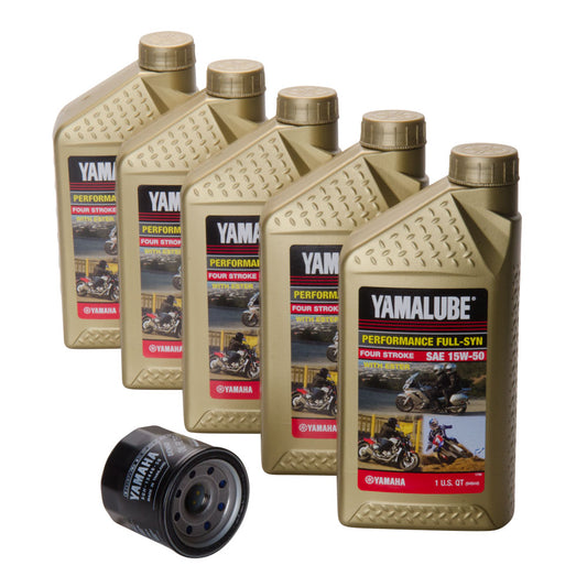 Yamalube Synthetic 15W-50 Oil Change Kit Side x Side