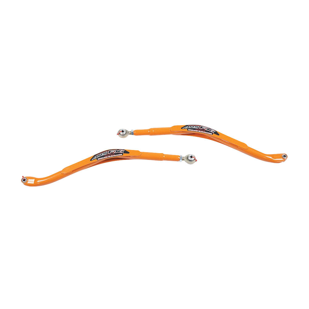 Zbroz Racing ARS FX Max Clearance Lower Radius Rod Kit Orange Spectra