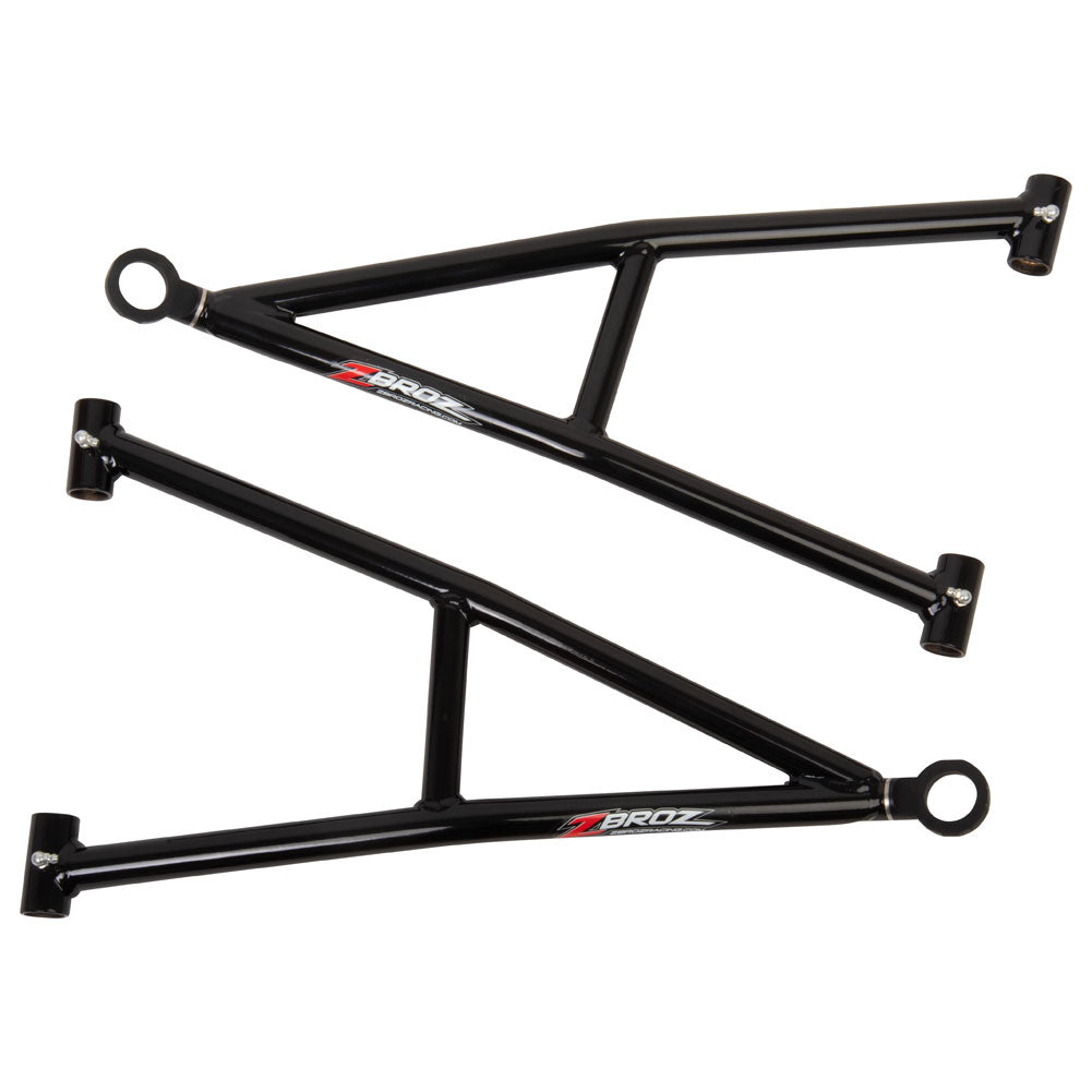 Zbroz Racing Camber Adjustable Max Clearance Lower Front A-Arms Black